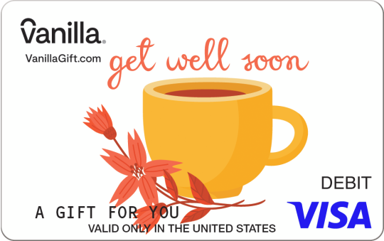 Get Well Soon Gift Card | Wellness Gift Cards | Vanilla Gift